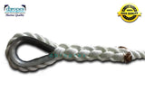 3/4" X 12' Three Strand Mooring Pendant 100% Nylon Rope with Thimble. (Tensile Strength 13800 Lbs.) Made in USA. FREE EXPEDITED SHIPPING - dbRopes