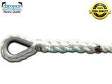 5/8 x 10 DriftProof Mooring Pendant with Backup Line. 3 Strand 100% Nylon rope with Thimble.  Made in USA  *****LAUNCH OFFER***** - dbRopes