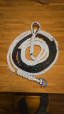 Custom 3/4" x 20' single Lines 100% Nylon Rope with 5' chafe guard and hook spliced TS 14000