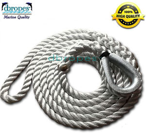 Mooring Lines for boats, mooring pendants, dock lines, anchor snubbers