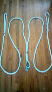 3/4" X 9' Three Strand Double Mooring Pendant 100% Nylon Rope with SS Thimble ideal for catamaran (Tensile Strength 13800 Lbs.) Made in USA. FREE EXPEDITED SHIPPING - dbRopes