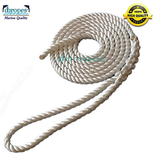 3/4" x 51.5' Dock Line 100% Nylon Rope made in USA TS 13800 LBS - dbRopes