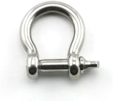5/8" X 15' Three Strand Double Anchor Shock Bridle System / Anchor Snubber Line with SS thimble and SS Shackle - dbRopes