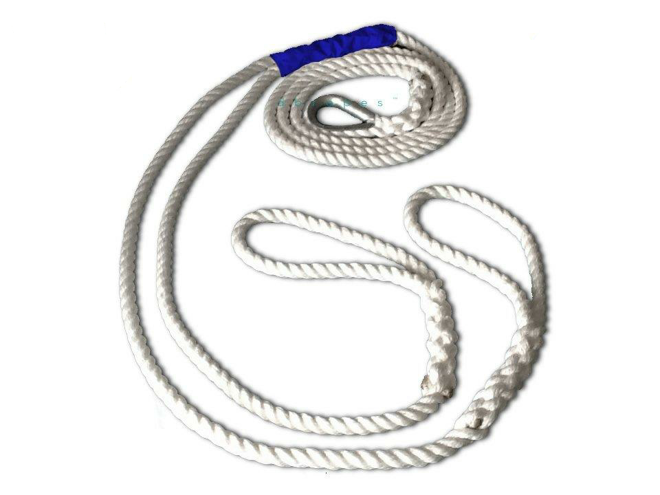 PH-55 PERMA-CAST S STYLE ROPE HOOK FOR 3/8 & 1/2 ROPE